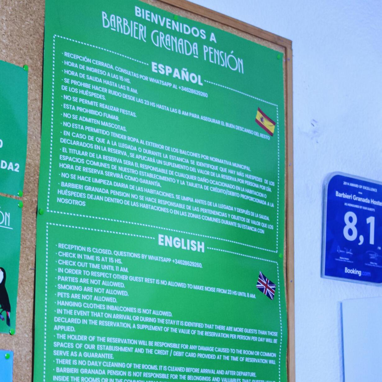 Barbieri Granada Pension 外观 照片